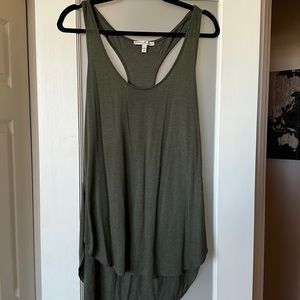 Express- One Eleven Racerback Tank Top. Green -Size L. Gently worn